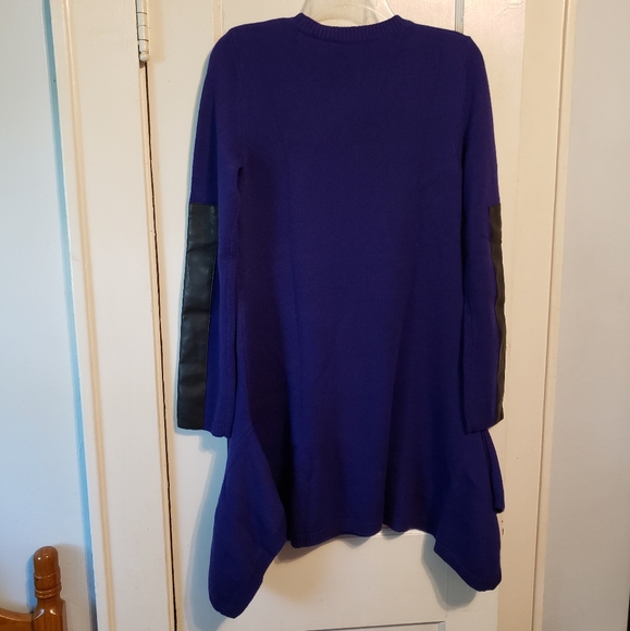 💙 BCBGMaxAzria Dahnya Blue Sweater Dress - Picture 6 of 15